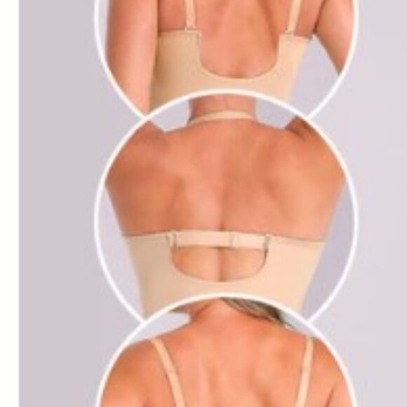 Shapellx AirSlim Strapless Thong Bodysuit Mid Support L (91425) - Picture 2 of 7